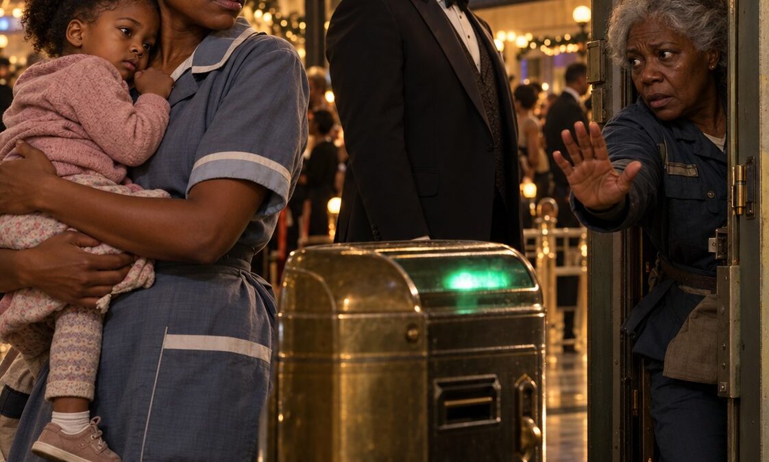 THE BILLIONAIRE LAUGHED WHEN A CLEANER’S TODDLER OFFERED TO SUMMON A TRAIN ERASED NINE YEARS AGO. THEN THE ARRIVAL BOARD CHANGED.